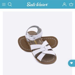 Toddler Saltwater Sandals - new in box, never worn.